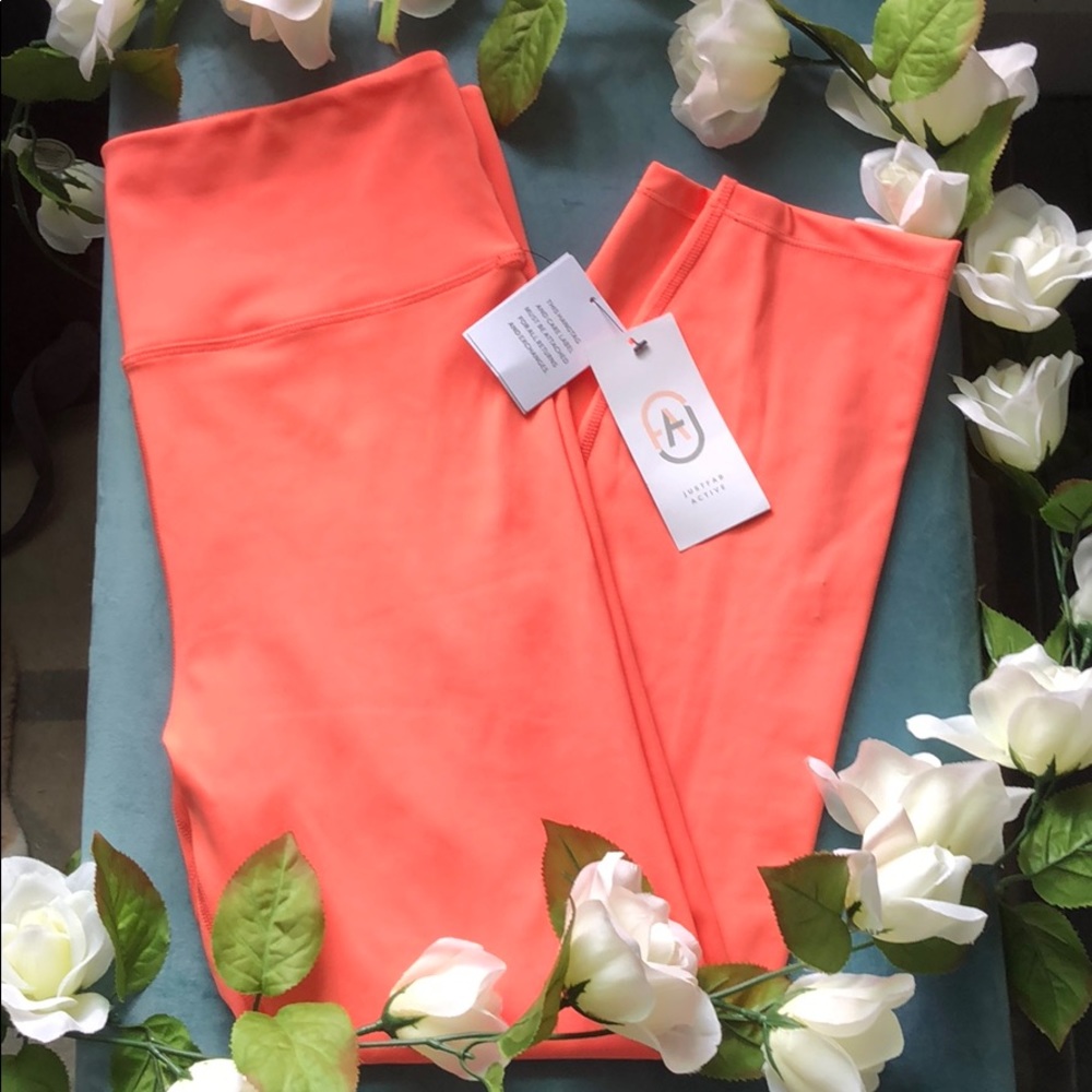 Coral leggings